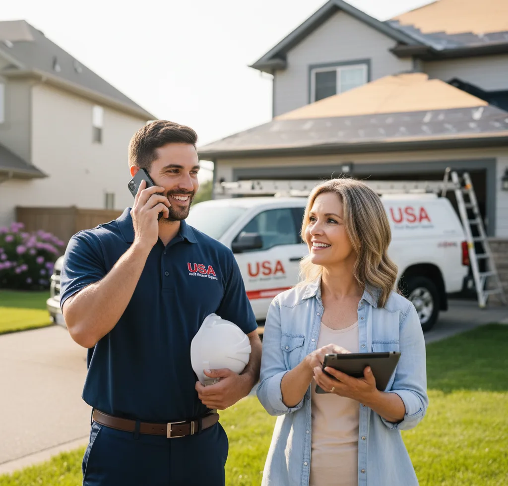 USA Roof Repair Experts customer support in Houston